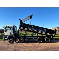 2018  MAN TGS 35.420 8X4 THOMPSON STEEL TIPPER, EURO 6